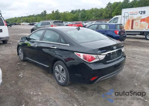 2015 Hyundai Sonata Hybrid Limited z USA, uszkodzony, nr VIN KMHEC4A47FA130944